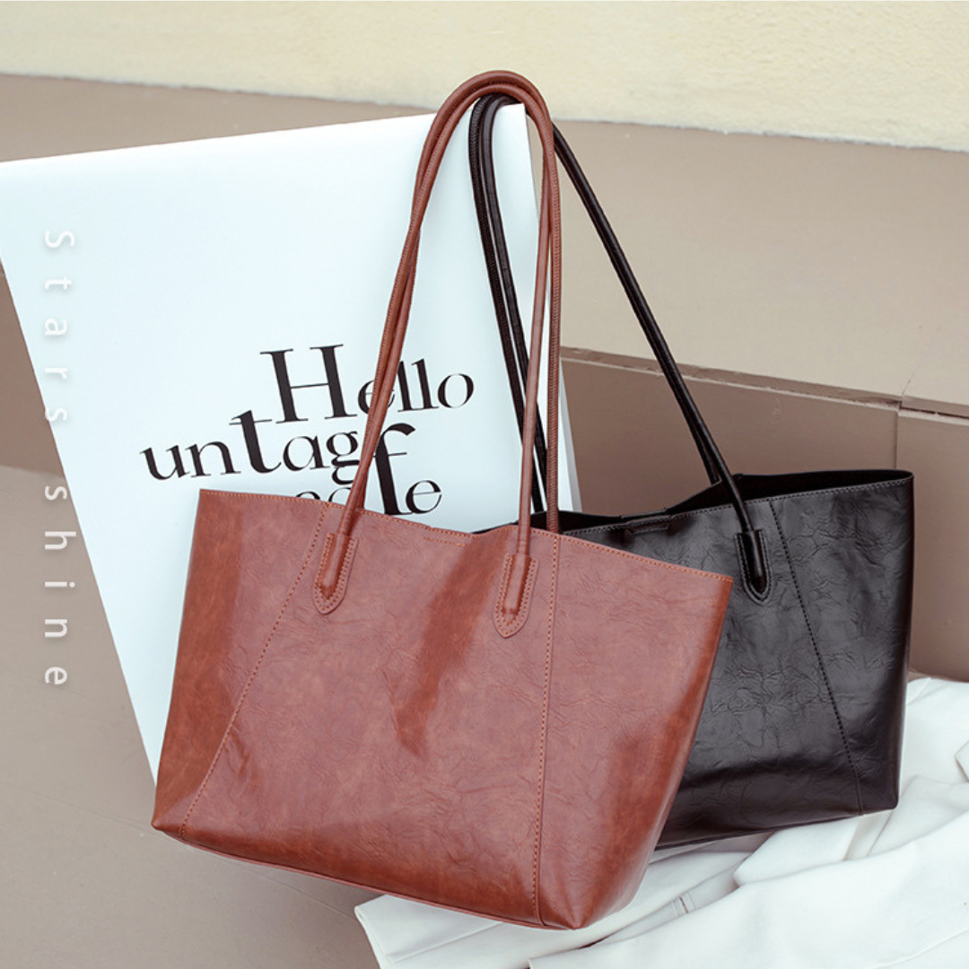 【バック大小 2個セット】 レディース ブラック ブラウン 斜め掛け 大容量 大人 上品 女性 肩掛け 鞄 カバン かばん 旅行 黒 茶