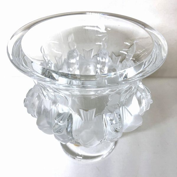 ラリック ダンピエール スズメ 花瓶 フラワーベース 置物 ブランド小物 オブジェ