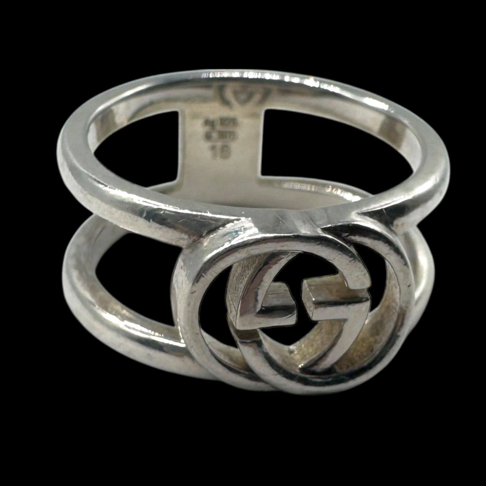 GUCCI グッチ インターロッキングG シルバー925 リング 指輪 ジュエリー
