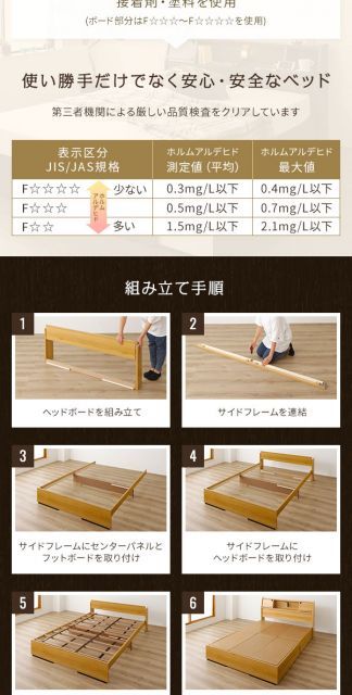 ベッド 日本製 収納付き 引き出し付き 木製 照明付き 棚付き 宮付き 『FRANDER』 フランダー ダブル 日本製ボンネルコイルマットレス付き ナチュラル 日本製 ベッド 収納付き 照明&引き出し収納ベッド⁄国産 高品質でシンプル・モダン カントリー(機能(ベッド)収納・引き出し付き)(ベッド