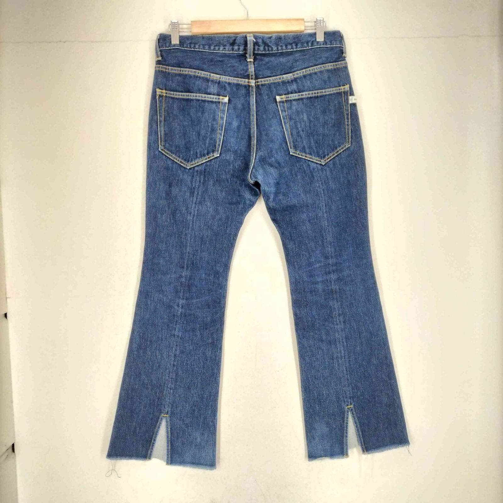 ファセッタズム FACETASM 17AW WASHED FLARE DENIM ウォッシュド