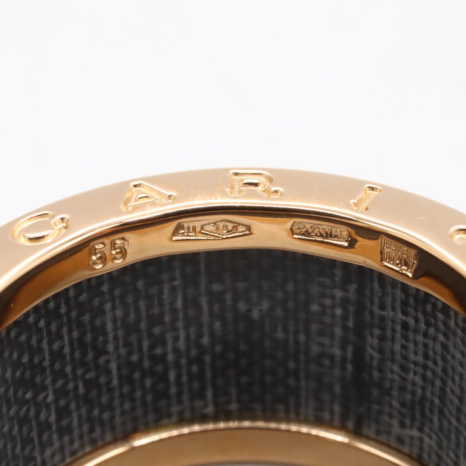 ブルガリ BVLGARI B-zero1 ビーゼロワン ボーエナイト リング 4バンド  