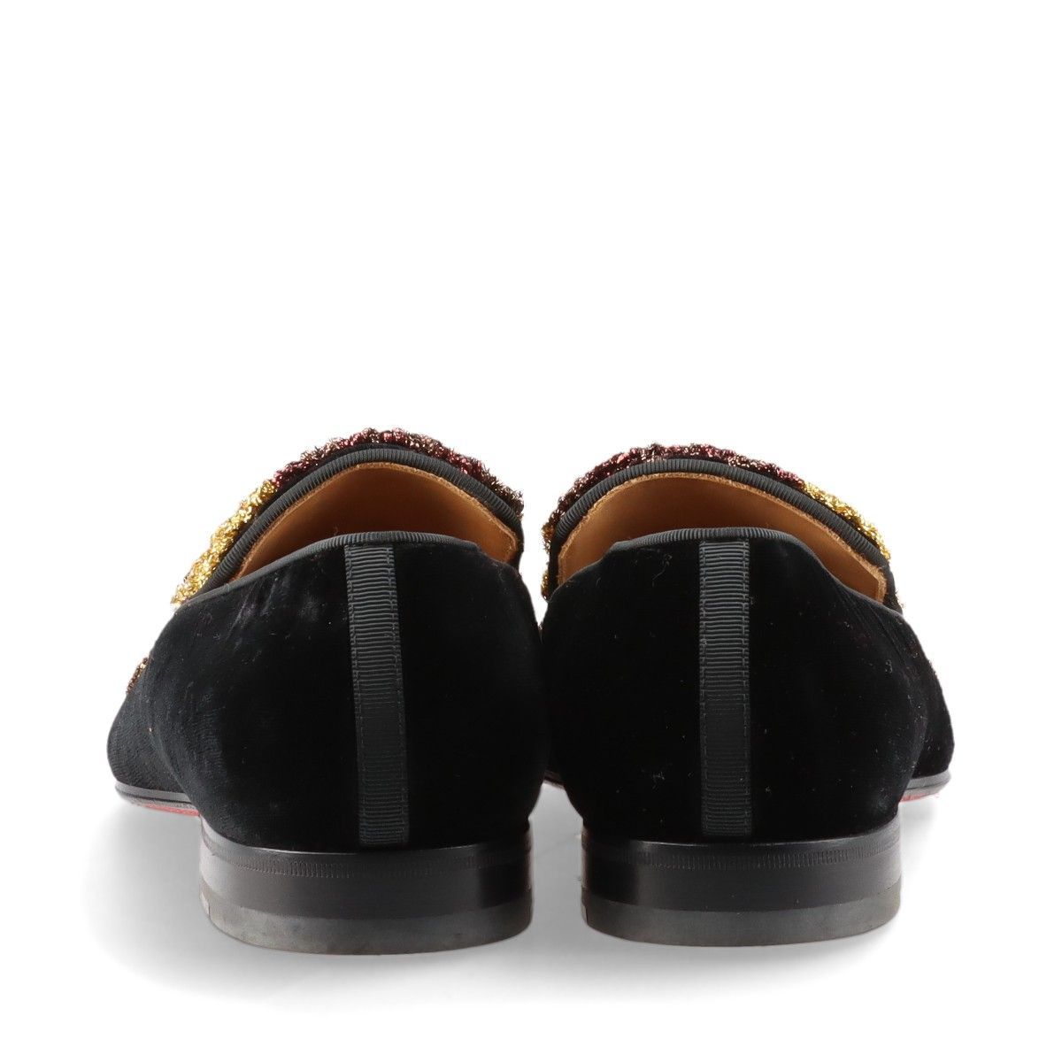 Christian Louboutin クリスチャンルブタン ベロア ローファー メンズ 