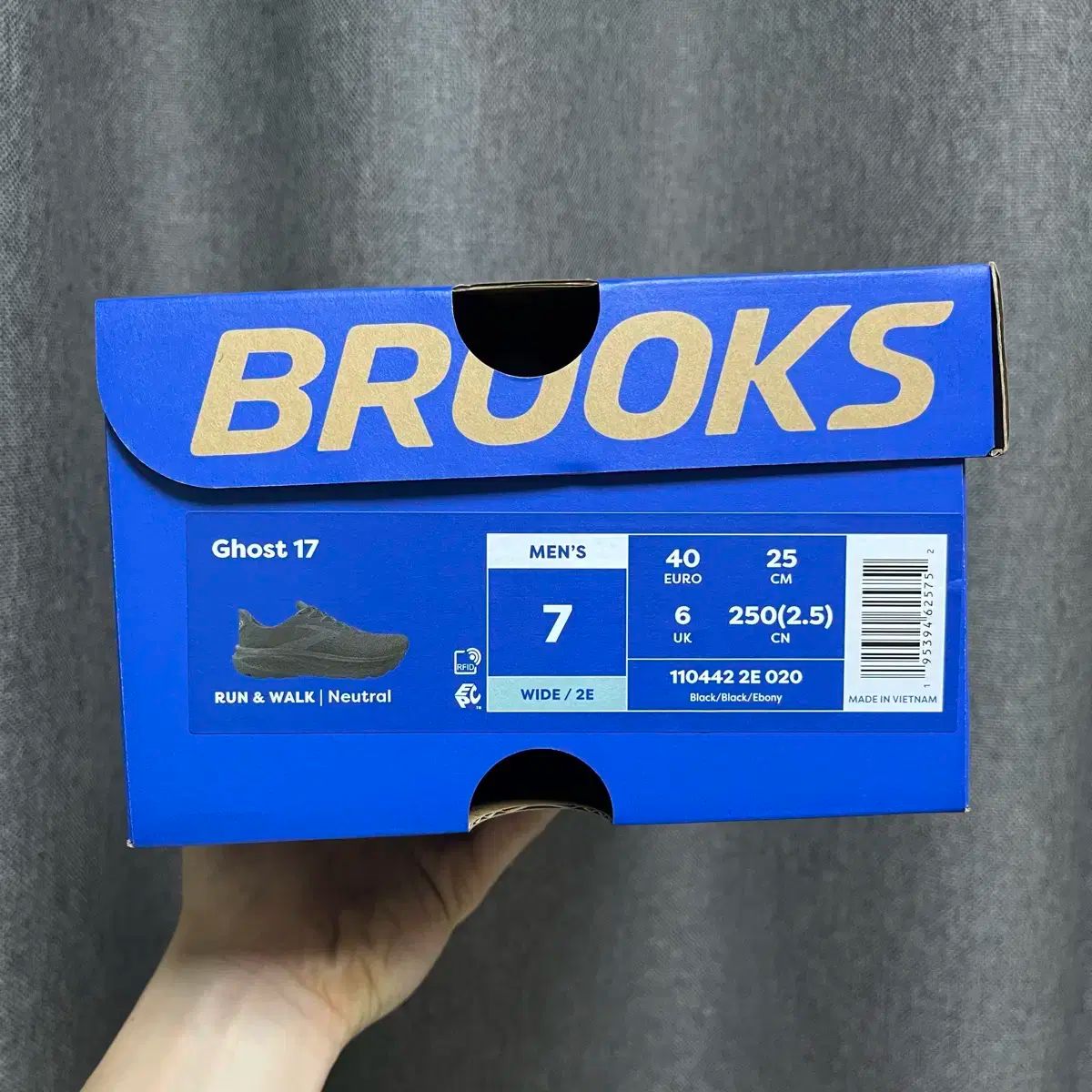 BROOKS ブルックス ゴースト 17 ランニングシューズ 250 ワイド