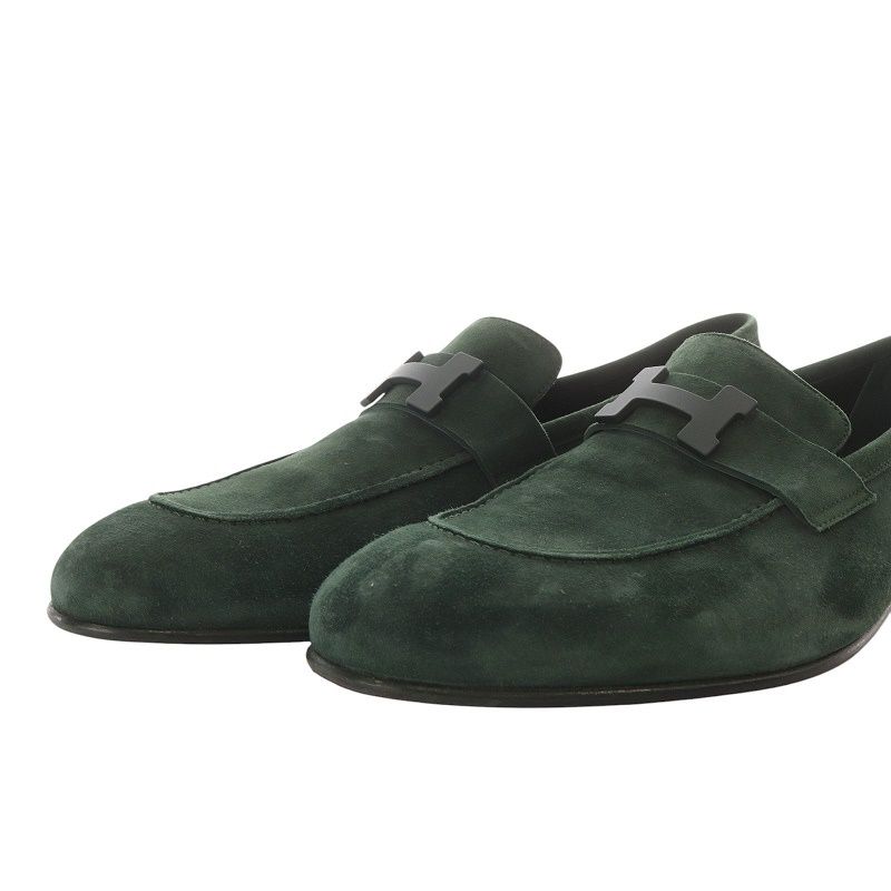 HERMES パリ コンスタンス スエードローファー HERMES パリ コン