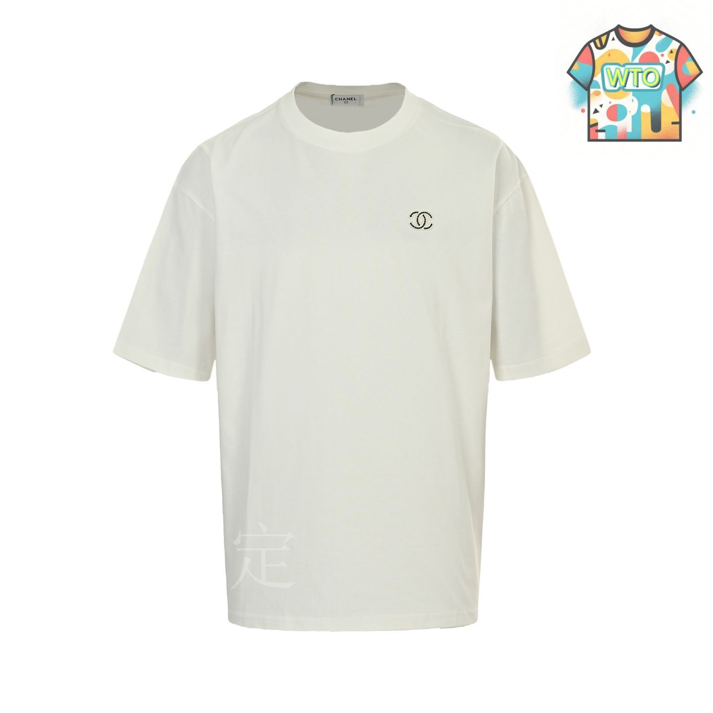 CHANEL Tシャツ ストレッチ CHANELマーク刺繍 正人様】シャネル ロゴTシャツ 刺繍Tシャツ 黒 - メルカリ