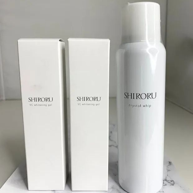 SHIRORUクリスタルホイップ6本+VCホワイトゲル1個 その他