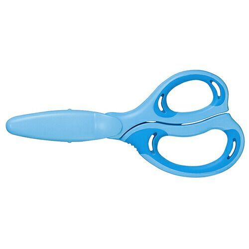 まとめ コクヨ 学習はさみ エアロフィットサクサキッズ 青 ハサP270B ×20セット