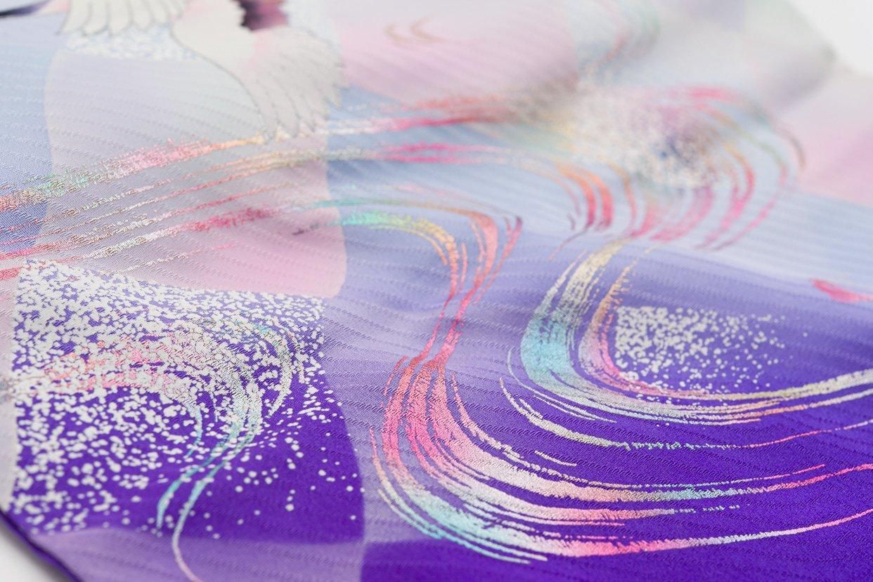 振袖 松本幸四郎監修 ダイヤと鶴 - メルカリ