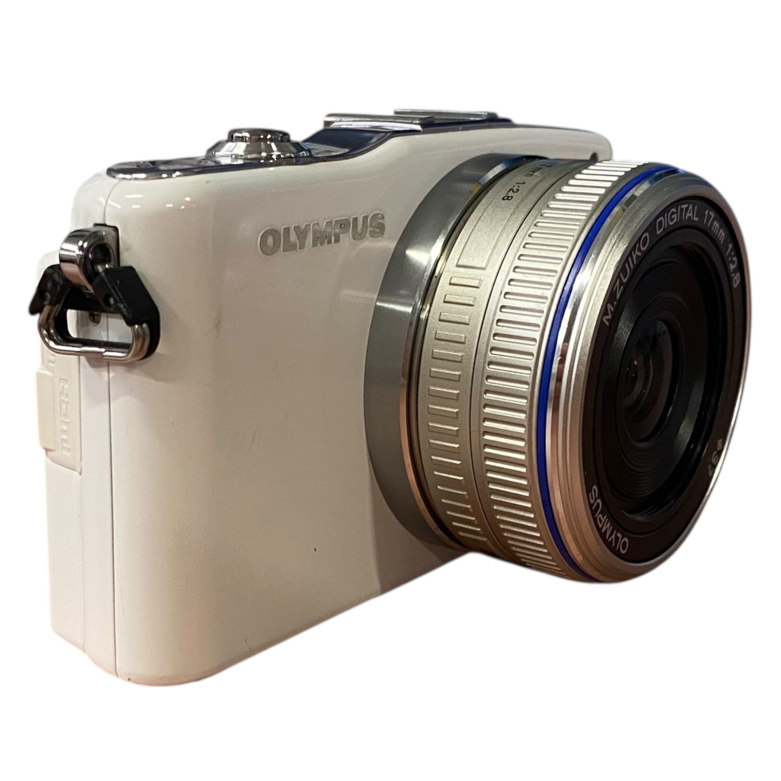 OLYMPUS ミラーレス一眼 PEN mini E-PM1 ツインレンズキット ホワイト E-PM1 TKIT WHT OLYMPUS ( オリンパス ) PEN mini E-PM1 ( ペンミニ) コンパクト