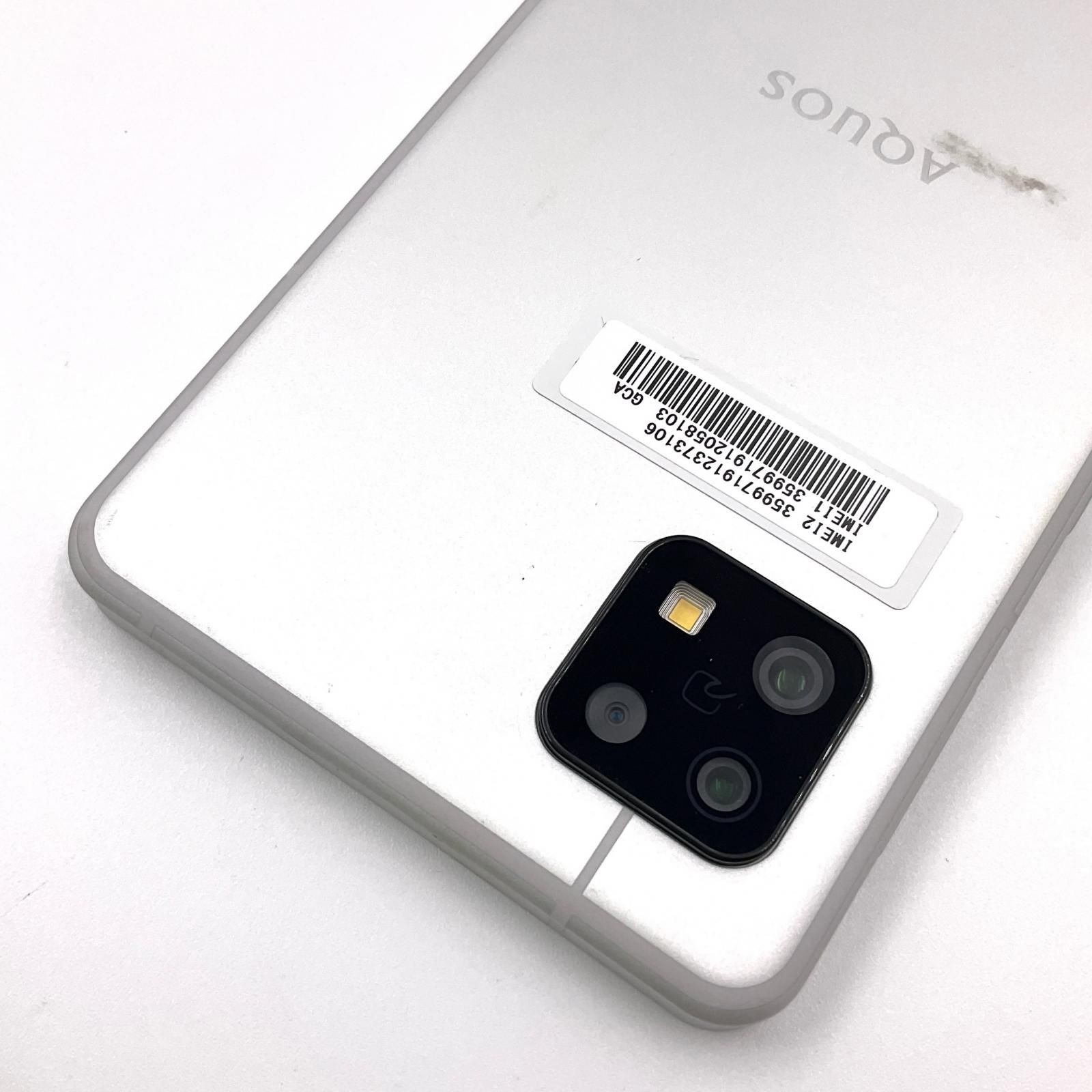 AQUOS sense6s シルバー 64GB SIMフリー アクオス センス AQUOS sense6