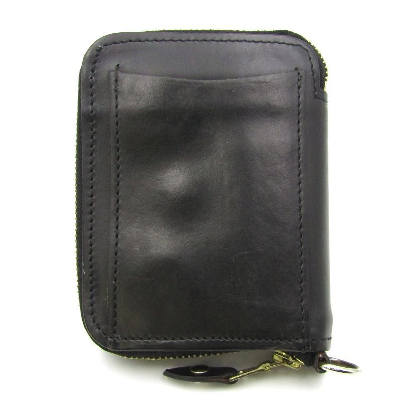 GLENROYAL グレンロイヤル ジップアラウンドスモールウォレット 1429620 二つ折り ミニ財布 ブライドル NEW BLACK 24005559 WWW_NOITHATQUANGTHANH_NET