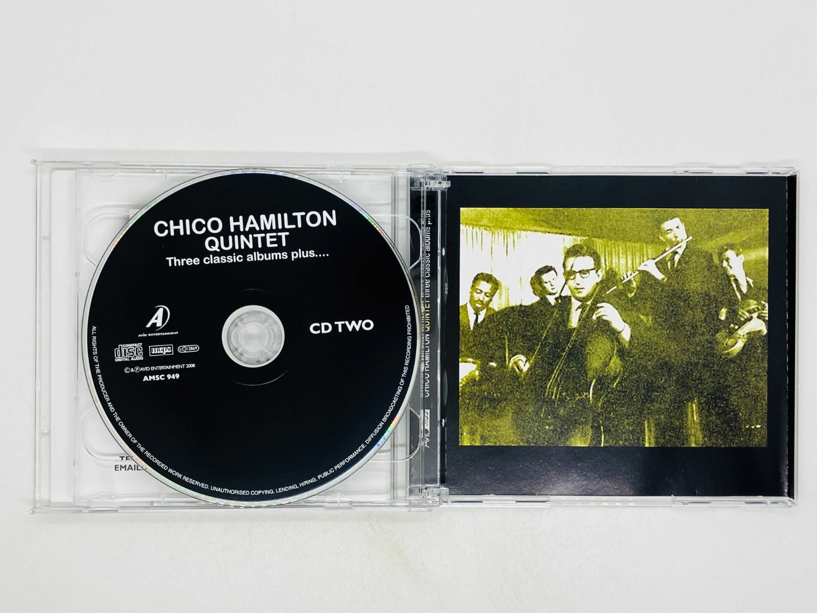 2CD Chico Hamilton Quintet / Three Classic Albums plus / チコ