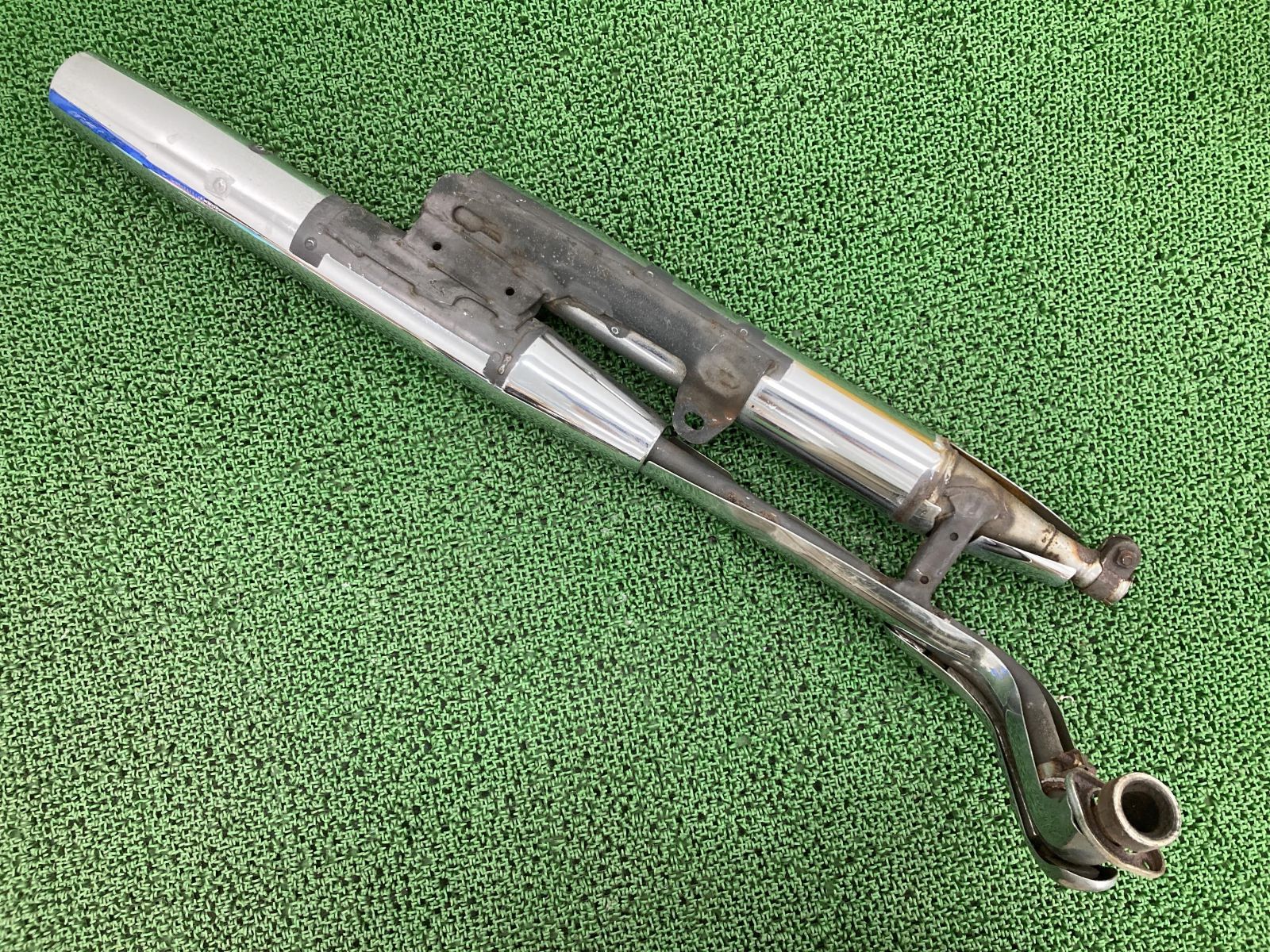 ドラッグスター650 エキパイマフラー 前側 5SCE-F ヤマハ 純正 中古 バイク 部品 エキパイ 海外モデル 逆車 XVS650 車検 Genuine ヤマハ - ドラッグスター650 エキパイマフラー 前側 5SCE-F ヤマハ