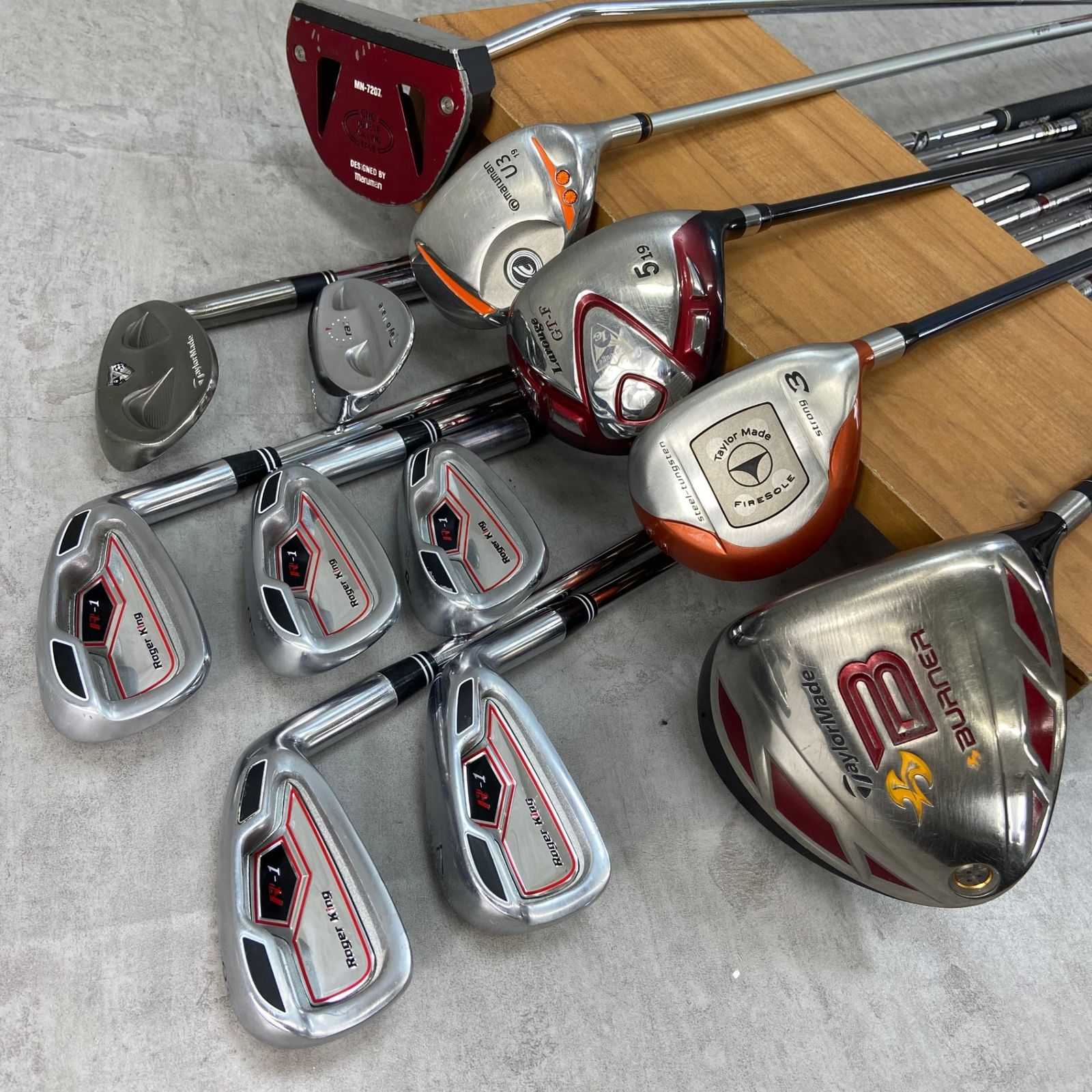 TaylorMade テーラーメイド maruman マルマン メンズゴルフ12本