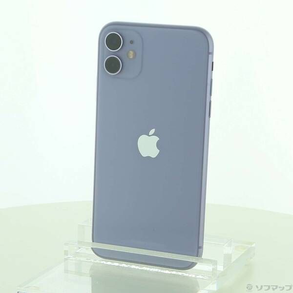 中古品〕 iPhone11 128GB パープル NWM52J／A SIMフリー【352