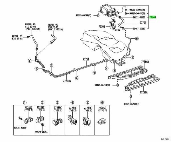 レクサス 純正 LS430 チャコール キャニスター LEXUS LS430 Charcoal  
