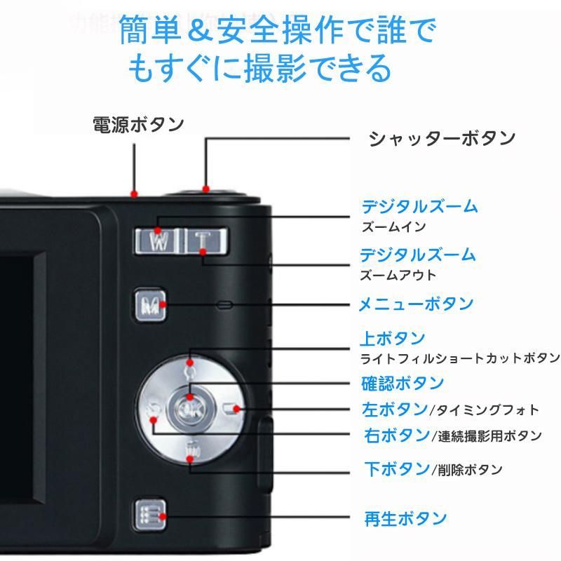 5000万高画素 子供用カメラ
