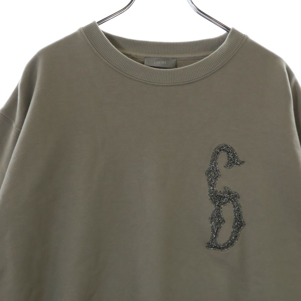 DIOR (ディオール) 23AW CDロゴ エンブロイダリー 刺繍 クルー