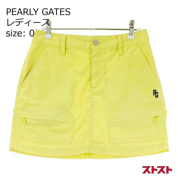 パーリーゲイツ　レディースプリーツスカート【新品】 PEARLY GATES パーリーゲイツ プリーツスカート ネイビー ロゴ