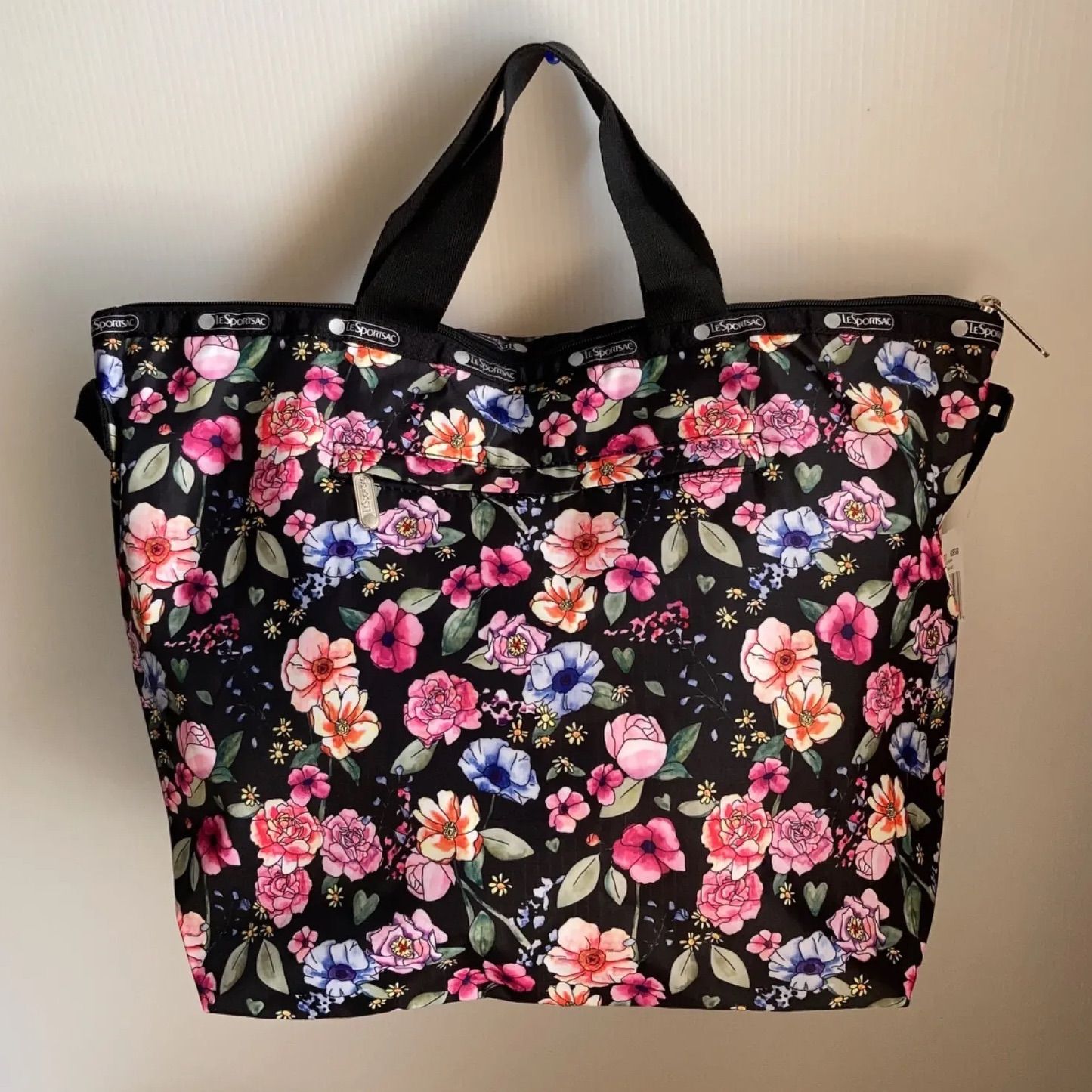 レスポートサック 花柄 ショルダーバッグ 2way トートバッグ 大 レスポートサック 花柄 ショルダーバッグ 2way トートバッグ 大