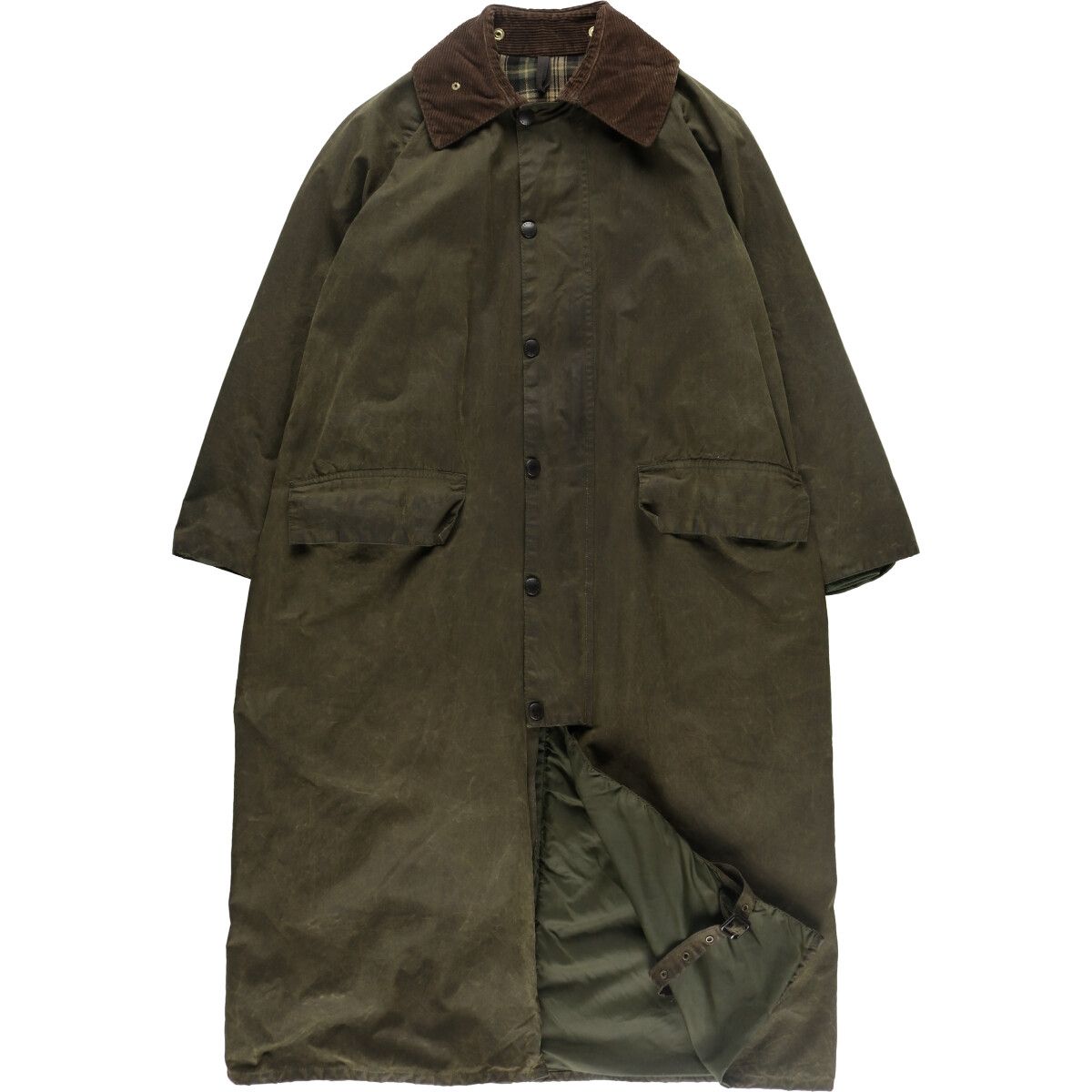 古着 ~90年代 バブアー Barbour BURGHLEY バーグレイ 旧3ワラント