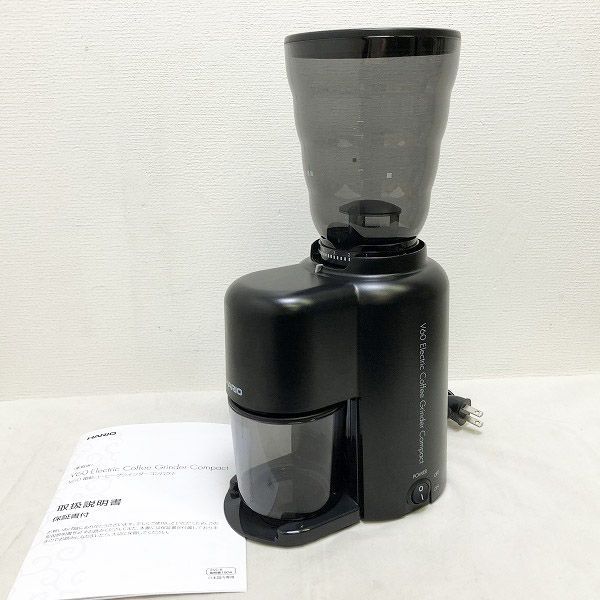 コーヒーグラインダー HARIO ハリオ V60 電動コーヒーグラインダーコンパクト EVC-8B