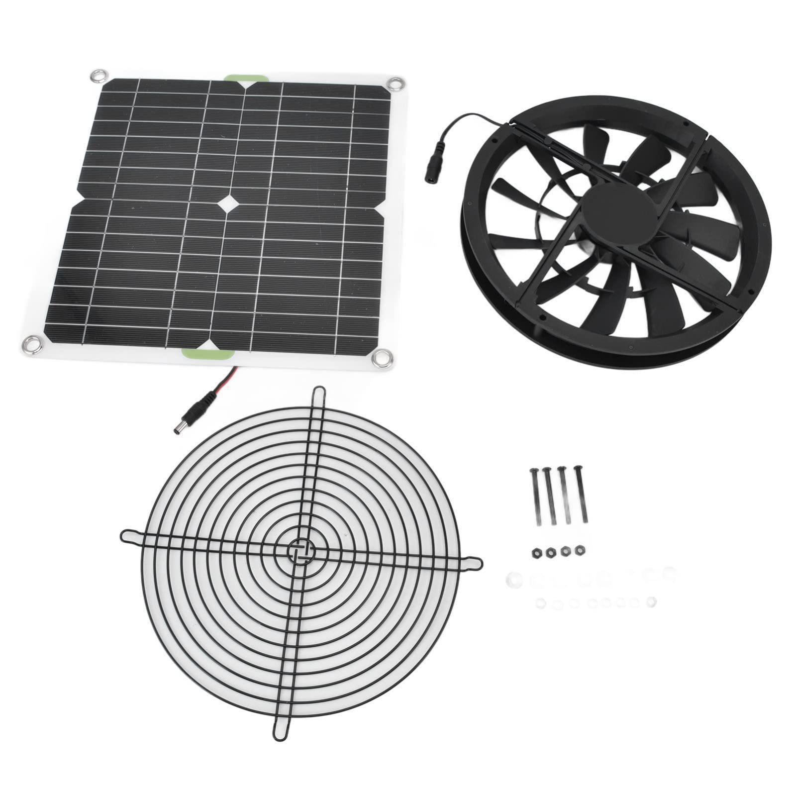 ソーラー排気ファン 太陽光パネル付き 省エネ 換気扇 100W 換気扇