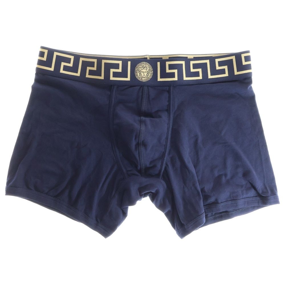 Versace ヴェルサーチ　グレカボクサーパンツ　サイズM 新品、未使用 VERSACE (ヴェルサーチ) ウエストグレカライン メデューサロゴ