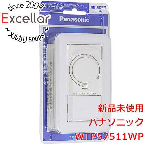 [bn:9] Panasonic　配線器具 埋込調光スイッチB　WTP57511WP