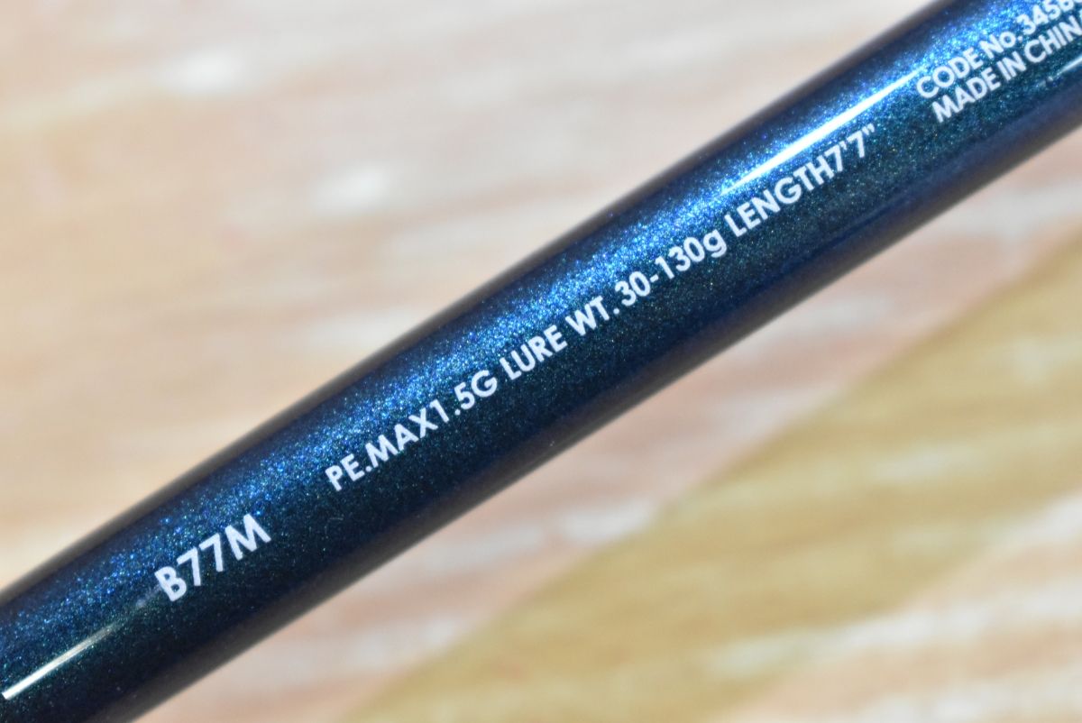 シマノ 12 ゲーム 炎月 B77M ベイトロッド SHIMANO GAME ENGETSU 真鯛