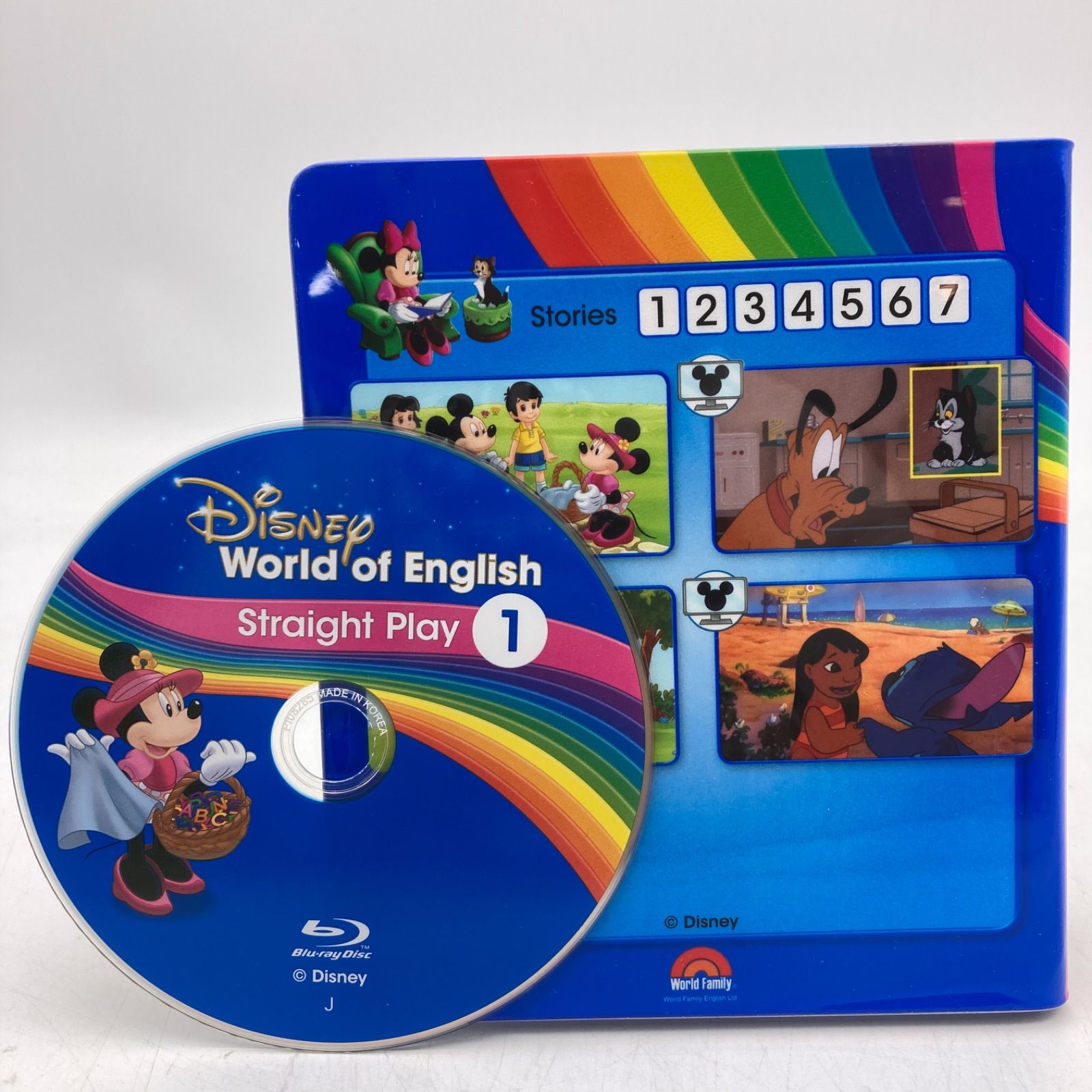 ストレートプレイ ブルーレイ 最新 ディズニー英語システム DWE 1000405