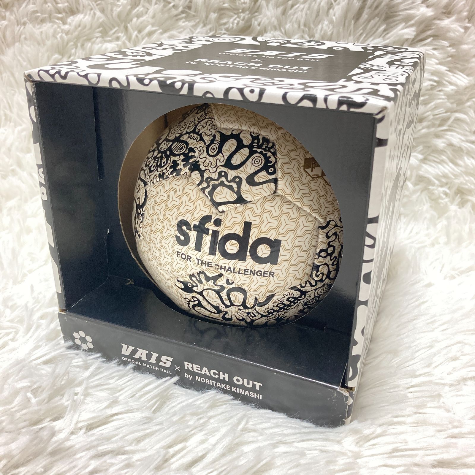 VAIS×REACH OUT sfida スフィーダ サッカーボール 1号 木梨憲武