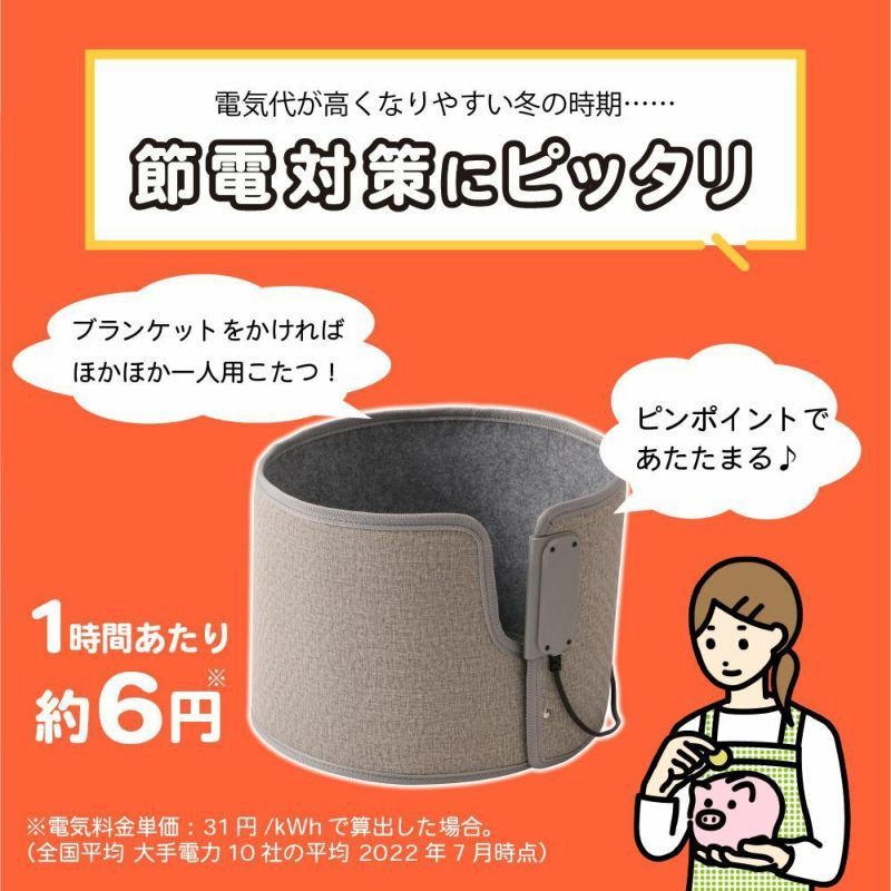 ライソン LITHON 巻くコタツくるみプラス 着る毛布付き 省エネ 節電 暖房 こたつ デスクワーク 冷え対策 電気代節約 勉強 リビング コンパクト