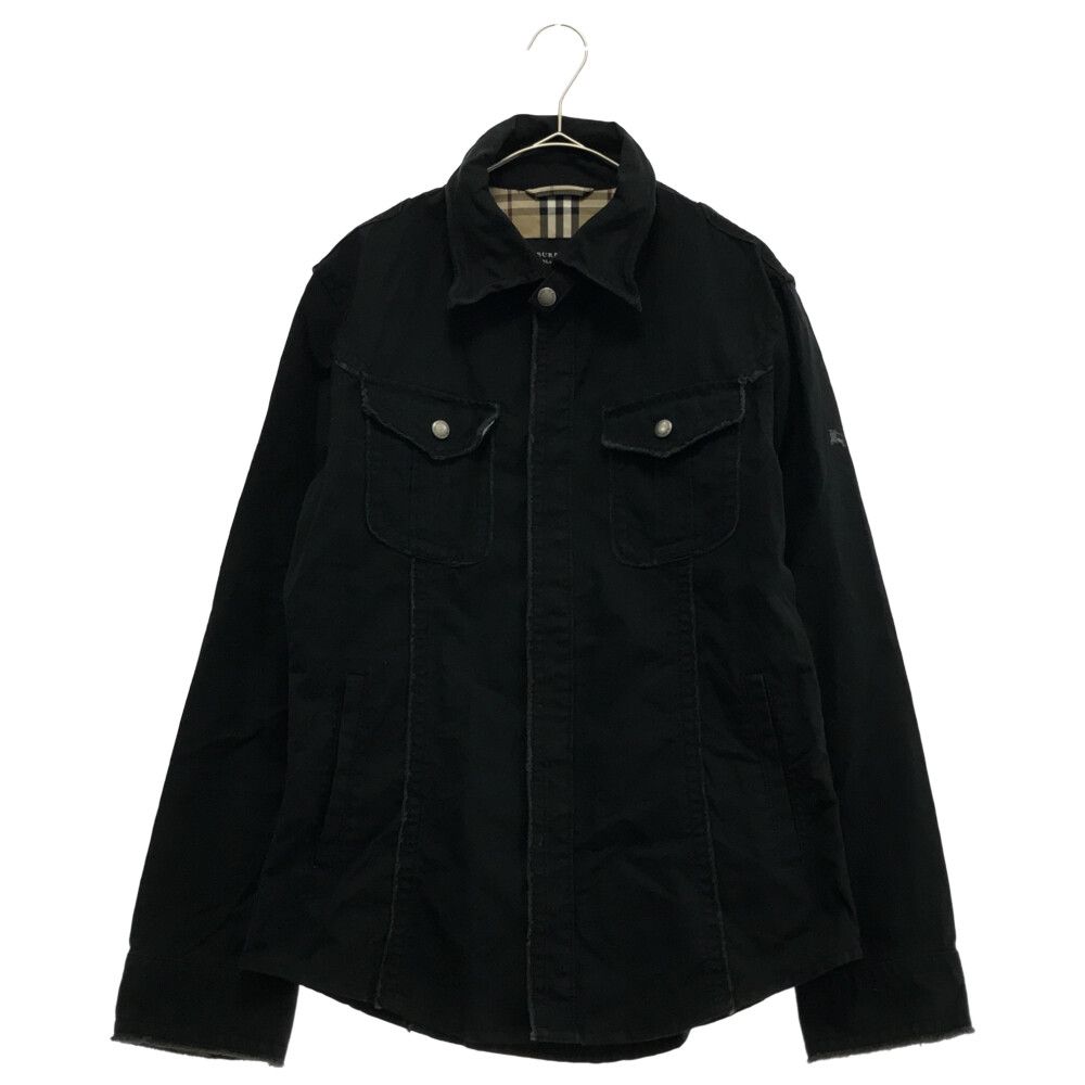 バーバリー BURBERRY BLACK 長袖シャツ ノバチェック 即決☆バーバリー