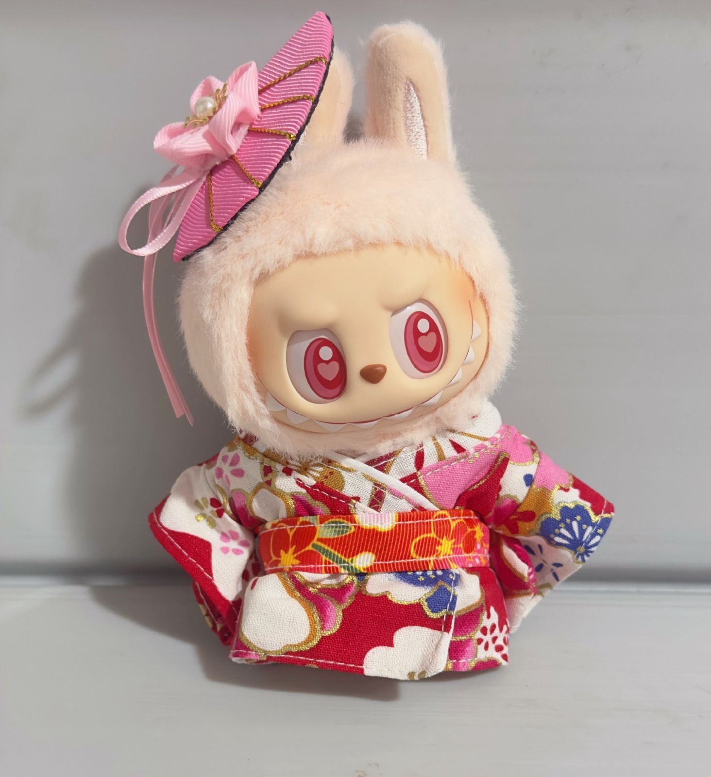 15/17 センチ Labubu ぬいぐるみ着せ替え服❤5点SET ラブブ服 LABUBU ぬいぐるみ着 ぬい服17cm ラブブ着せ替え服5点