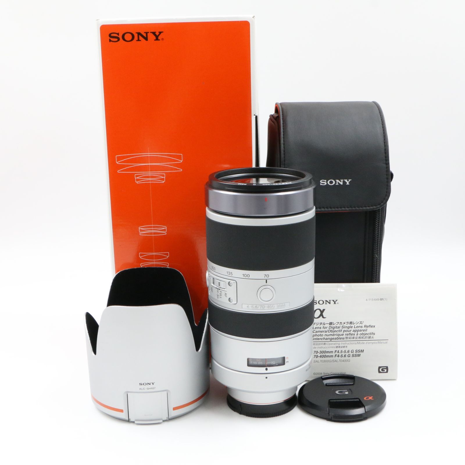 上品 SONY ソニー 70-400mm F4-5.6 G SSM SAL70400G