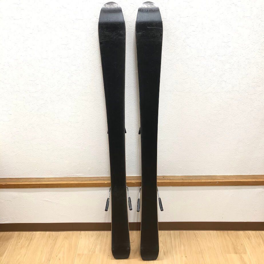 ss7991 ケスレ ショートスキー 2点セット 116cm ブラック KASTLE short 