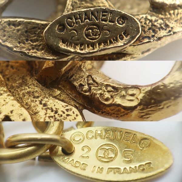 CHANEL ルーペ ネックレス GP ココマーク ヴィンテージ ロング