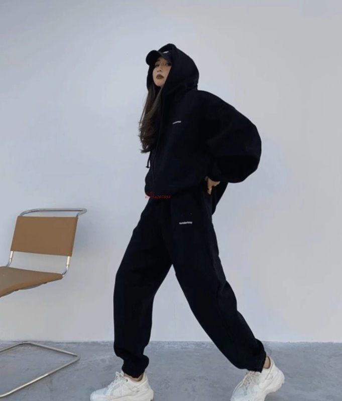 スウェットセットアップ パンツ トレーナー パンツ ロング丈 部屋着 秋冬 シンプル カジュアル kni5a207654