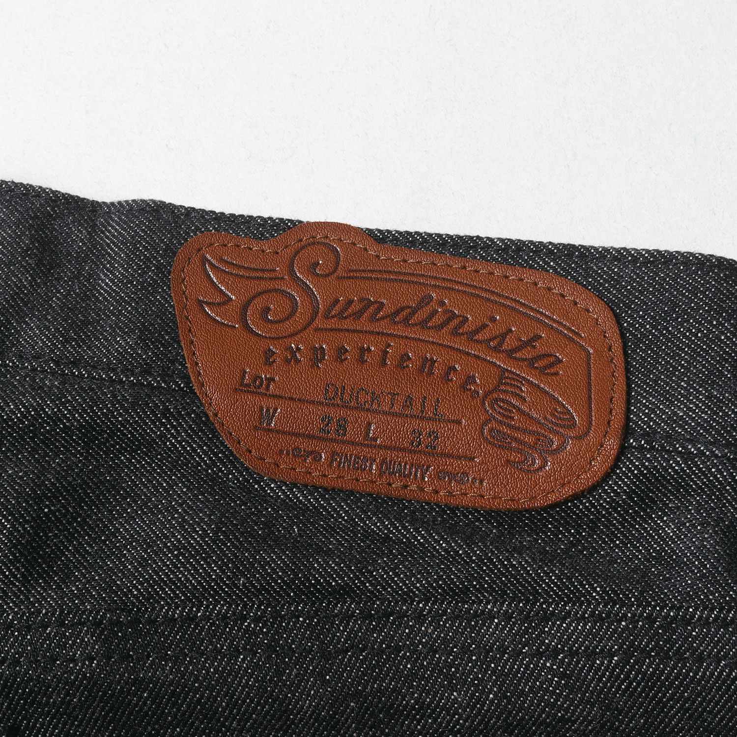 SUNDINISTA EXPERIENCE ブラックデニム 美品】SUNDINISTA EXPERIENCE サンディニスタ エクスペリエンス