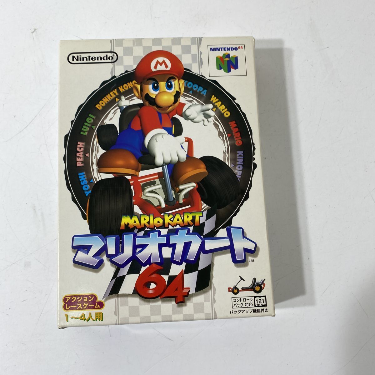 ニンテンドー 64 ソフト マリオカート64 NINTENDO 64 箱付き 未