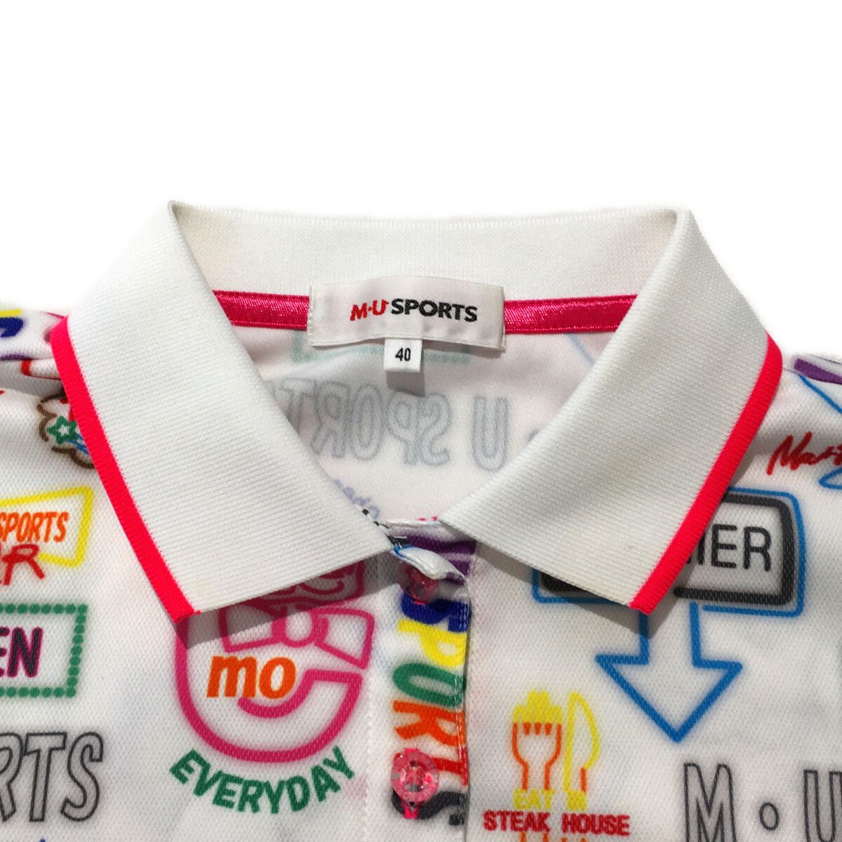 中古 レディース エムユースポーツ MU SPORTS ワンピース 40(M