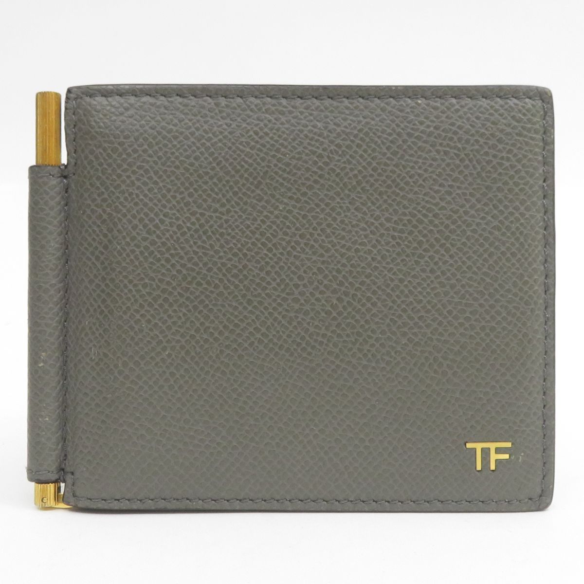 TOM FORD トムフォード 二つ折り マネークリップ