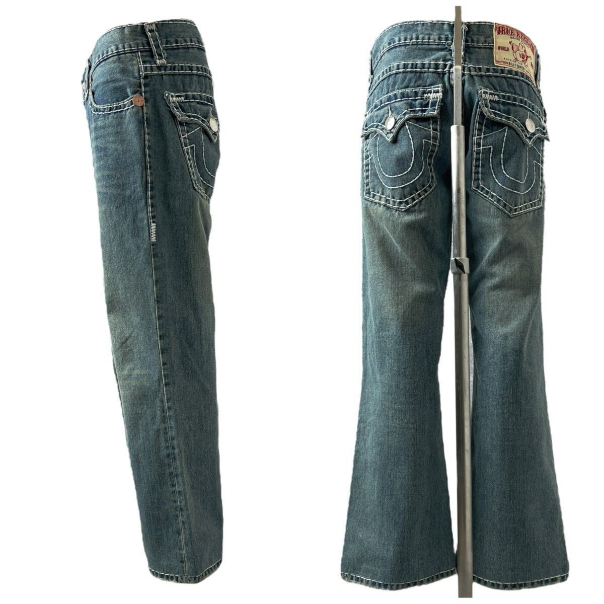 USA製 true religion トゥルーレリジョン メンズ 34 billy super T 