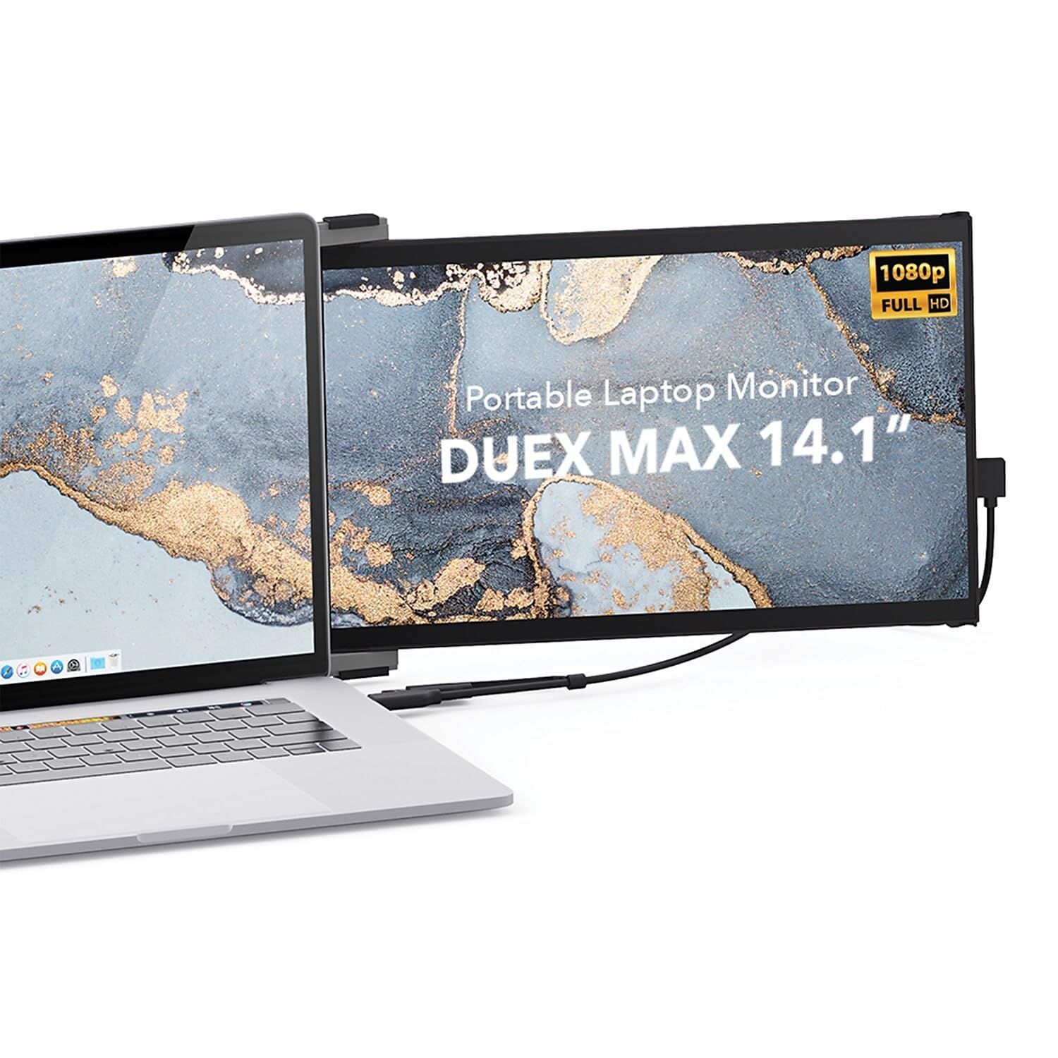 人気商品】14.1インチ グレー DuexMax モバイルモニター Pixels