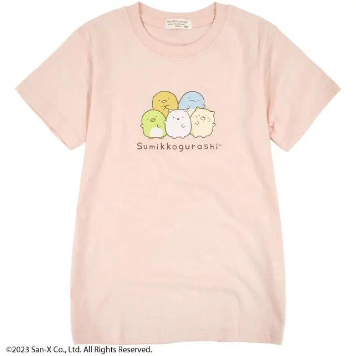 すみっコぐらし プリント 子供 半袖 Tシャツ かわいい 男の子 女の子