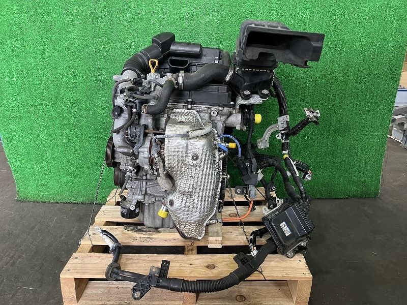 スペーシア MK53S エンジンASSY カスタム ハイブリッドXSターボ 4WD B766223 ZSF FFCRYSTALESIA_COM