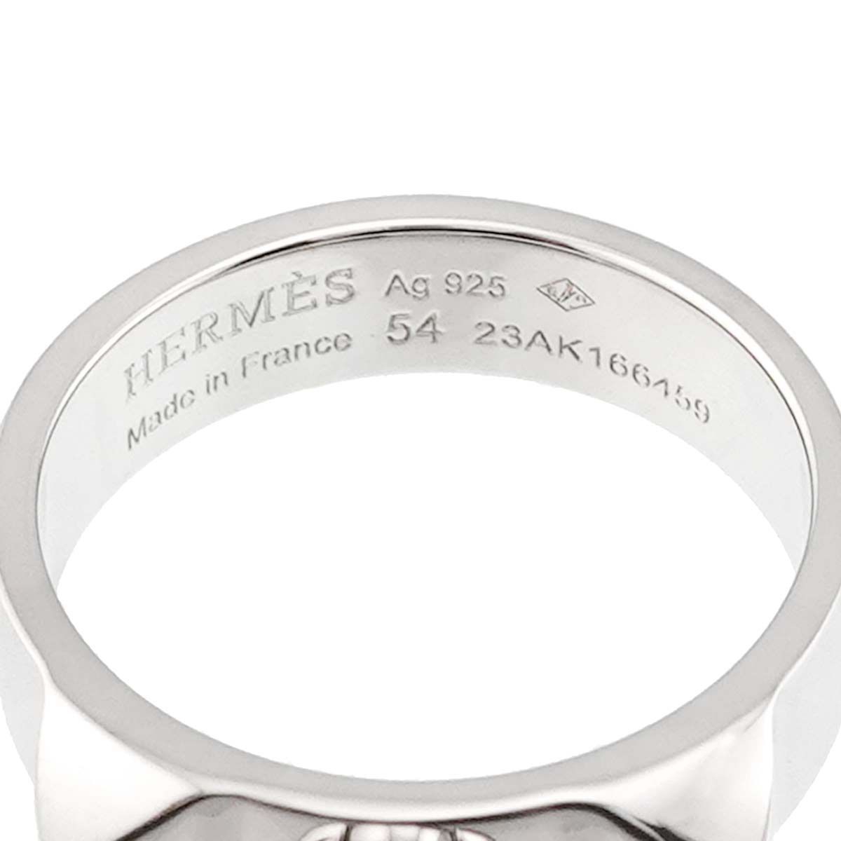 エルメス HERMES コリエドシアン #57 シルバー925 指輪 エルメス