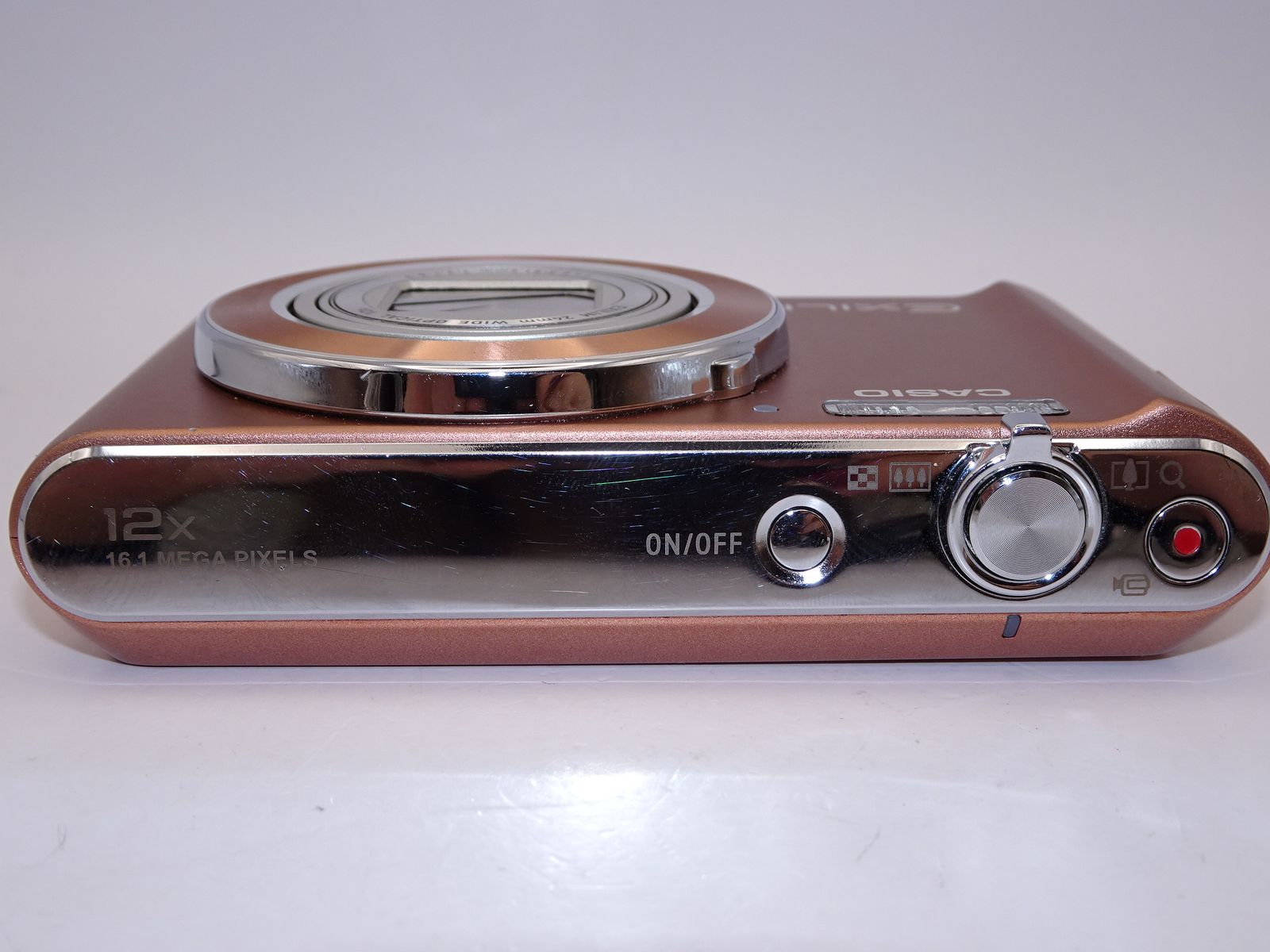 中古】（非常に良い）CASIO デジタルカメラ EXILIM EXZS180SR 1610万  